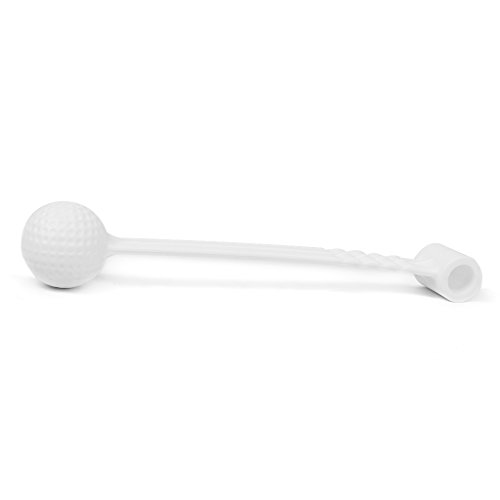 Plastic-Golf-Practice-Ball-with-Stick-Golf-Swing-Training-Aid-White