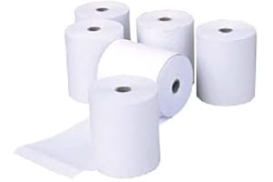 FABRISA Rollos Papel Sumadora 80 x 80 mm Térmico, Paquete x 8