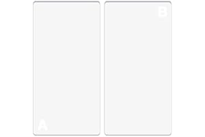 OTCRAFT Lot de 2 cales en plastique pour machine de découpe et de gaufrage - 15,2 x 8,1 cm