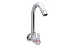 Volka Premium Chrome Finish Foam Sink cock kitchen Tap (quarter turn) high quality with Flange 5yrs warranty.