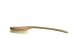 Kent Brushes Compact Natural White Bristle Shower/ Exfoliating Brush Oval Beechwood Handle