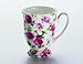 Produktbild Maxwell & Williams S56958 Royal Old England Becher auf Fuß, Kaffeebecher, Tasse, Motiv: Frühlingsrose, in Geschenkbox, Porzellan
