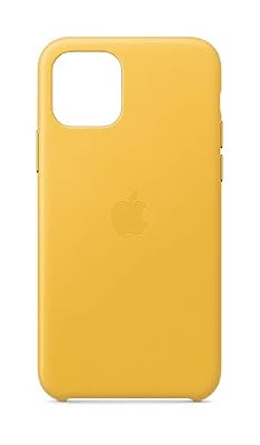 Apple Coque en cuir (pour iPhone 11 Pro) - Citron Meyer