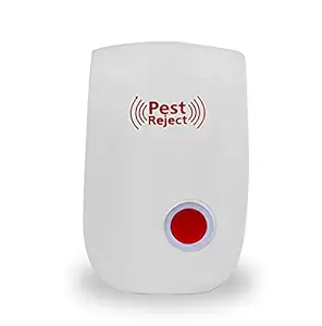 WRIGHTRACK Ultrasonic Pest Repeller to Repel Rats, Cockroach, Mosquito, Home Pest and Rodent Repelling Aid for Mosquito, Cockroaches, Ants Spider Insect Pest Control Electric Pest Repeller