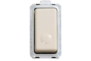 UNIVEL - SCAME Pulsante 10 A Tipo Magic, Bronzo, On-off-on, Beige