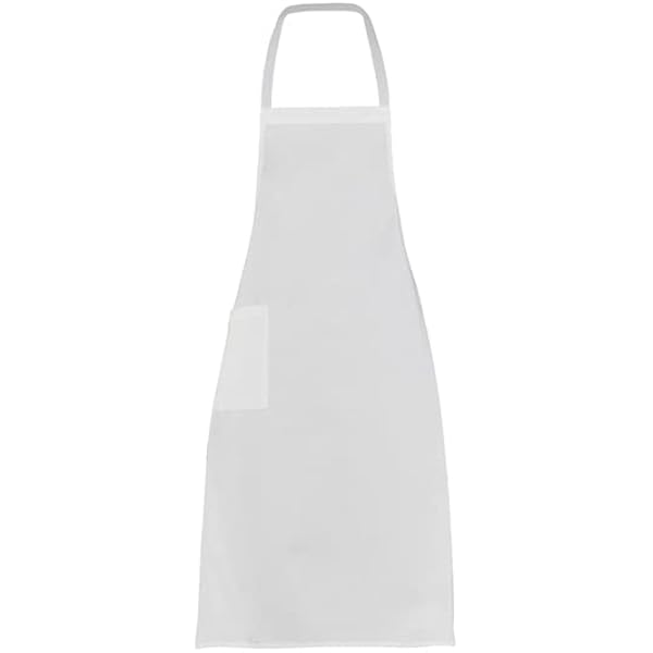 GIBLOR'S Grembiule Unisex Nizza Per HORECA E Cucina – Cotone E Poliestere, Taglia Unica, Nero, Con Tasche E Porta Penne, Tracolla Regolabile