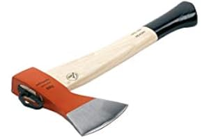 RATIOPARTS Ratio Parts 180,001 Ecoline – Hacha, Mango de Nogal, Negro, Marrón, 43 x 3 x 18 cm