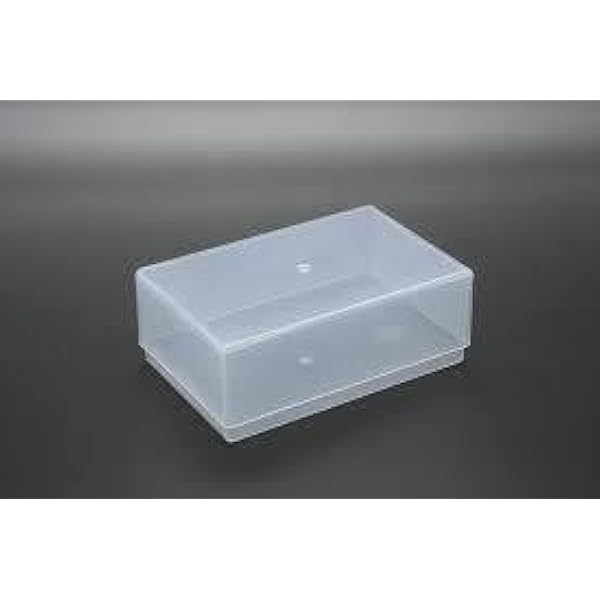 Sigel Clear Business Card Storage Box - Holds 100 Cards, Converts To Display Case