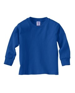 Rabbit Skins Toddler Long Sleeve T-Shirt, Royal, 2T