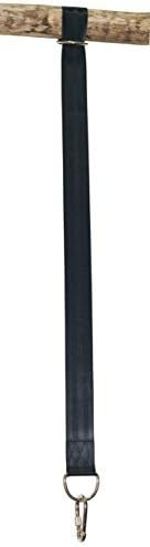 COMINGFITÂ® Tree Swing Hanging Strap Kit One 42 Inch Strap With Safer Screw Lock Snap Carabiner Hook - Perfect For Tire and Disc Swings - Holds Up To 600 Lbs