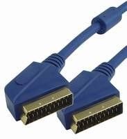 Preisvergleich Produktbild Scart Kabel Scartstecker auf Scartstecker, 1,0 m