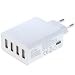 Produktbild OTB Ladeadapter USB - 5,0A 4-Port Multiadapter mit Auto-ID - weiß