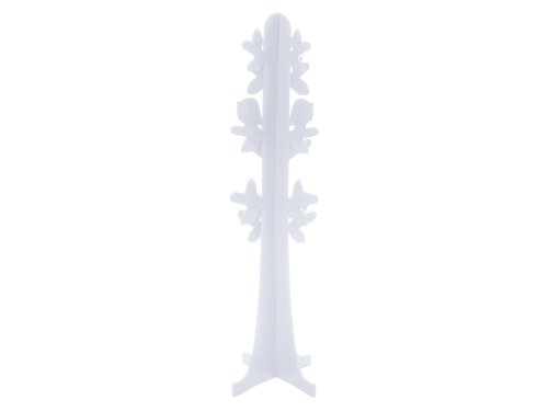 JIP Coat Rack Tree with Bobby the Bird, White