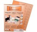 800 etiquetas autoadhesivas sobre soporte de a4 de 105 x 74 mm)