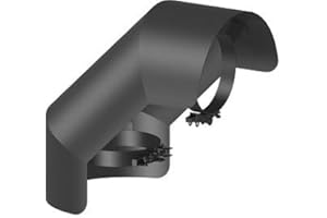 JEREMIAS Strahlungsschutz FERRO Bogen 90° stehend Ø 150 mm