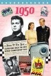 The Time of Your Life 1950 Birthday Gift - 1950 DVD Film and 1950 Greeting Card