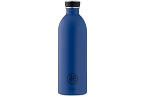 24Bottles Urban Bottle - Botella Agua Acero Inoxidable 1 Litro, 500ml, 250ml - Botella de Agua para Gimnasio y Deporte 100% Hermética Segura sin BPA, Cantimplora Ultraligera, Botella de Agua Deportiva