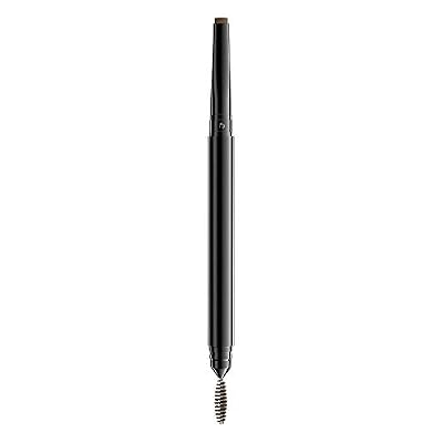 NYX Professional Makeup Crayon à Sourcils Precision Brow, Double-Embout avec Crayon Plat et Goupillon, Teinte : Ash Brown