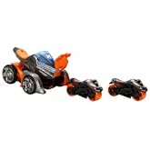 Maxx Wheels Motosiklet Fırlatıcılı Sesli ve Işıklı Ara&ccedil; - Gri-Turuncu