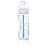 Ideal para más de 18 meses, la abertura del biberón de 330 ml de ancho es ideal para facilitar la transición del pecho / biberón.