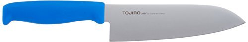 Preisvergleich Produktbild Fujijiro Messer Küche handgefertigt 17 cm blau SANTOKU Kochmesser