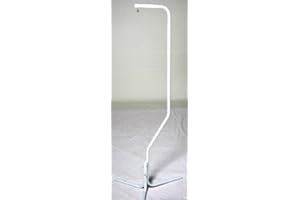 GLOBAL PET Large Half Hoop Bird Cage Stand in White