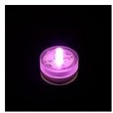 Waterproof Wedding Submersible / Underwater Battery Sub Lights LED 10 Lights~PURPLE~Wedding~Tea Light