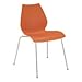Kartell Maui chairs 2871AA Set of 4 orange