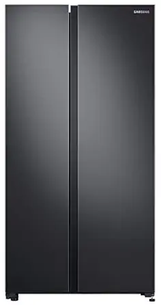 Samsung 692 L Inverter Frost-Free Side-by-Side Refrigerator (Gentle Black Matt) (RS72A50K1B4/TL)