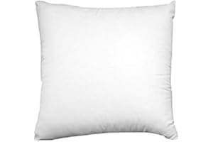 British Home Bedding Square Hollow Fibre Cushion Pads, Inners Fillers Inserts Multi-Pack 16 X 16 (41cm X 41cm), (Pack of 1)