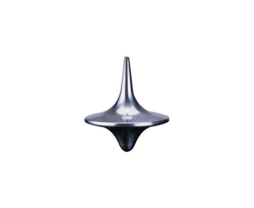 no brand AT Vintage Totem Accurate Spinning Top Zinc Alloy Silver Inexpensive Gift New - 2