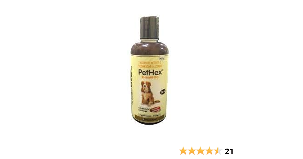pethex skin care shampoo