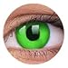 Produktbild Kontaktlinsen für Halloween, ohne Stärke, für Kostüme Gr. Einheitsgröße, green demon