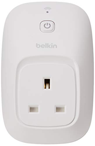 Belkin WeMo F7C027uk Switch Smart Plug (Wi-Fi Smart Plug, Control Lights and Appliances from Phone,