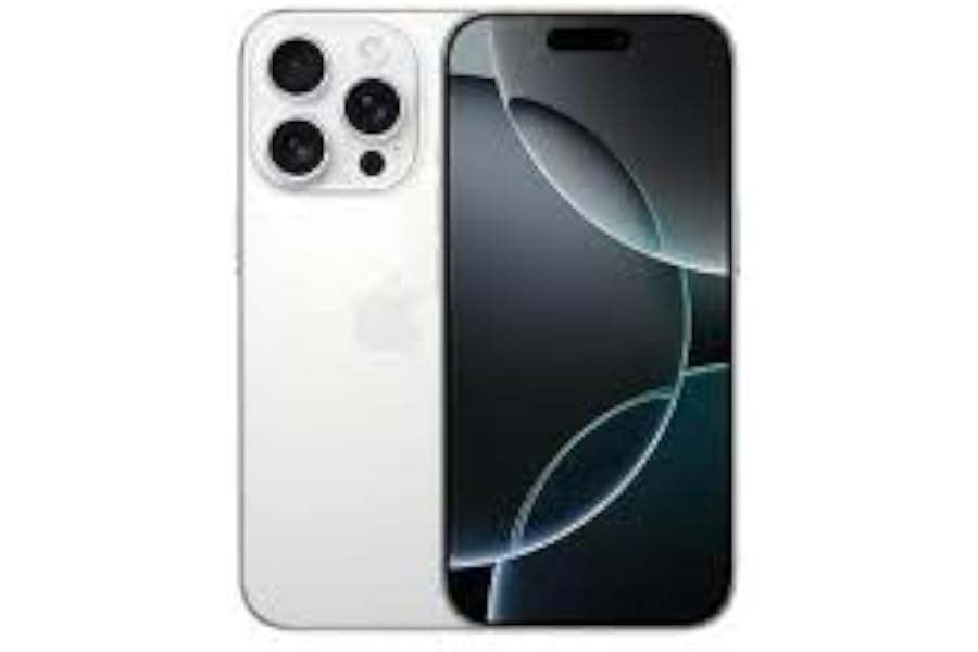 Apple iPhone 16 Pro, 128GB, Titan Weiß (Generalüberholt)