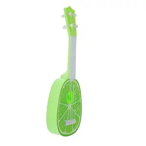 Uniquesol 12.6inch Mini Kids Classical 4 String Ukulele Guitar Musical Toy Lime-PZIN57044107-@