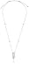 Produktbild Alex and Ani Crystal Quartz 4 Station Beads Sterling Silver Crystal Quartz Chain Necklace