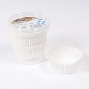 White Paper Cake Cases - Pack of 75
