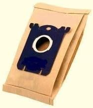 5 Europarts Dust Bags For Electrolux E200 S-Bag Ergospace, Clario, Ultra Silencer, Bolido, Excellio, Mondo Plus, Air Max, Viva Control & Quickstop, Oxy3system & Oxygen Vacuum Cleaners