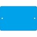 Produktbild 1000 x RNK Kollianhänger Plastik 120x64mm blau