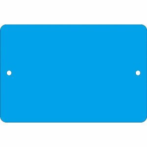 Preisvergleich Produktbild 1000 x RNK Kollianhänger Plastik 120x64mm blau