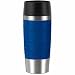 Produktbild Emsa Isolierbecher Travel Mug 0,36l blau/silber