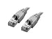 Produktbild Tecline 71402 2 m Cat6 a S/FTP (STP) grau Netzwerk-Kabel – Netzwerk-Kabel (2 m, CAT6 A, RJ-45, RJ-45, S/FTP (STP), männlich/männlich)