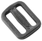 Black Plastic Triglide (pack of 5) (25mm)