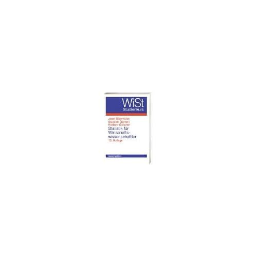 [PDF] Download Statistik für Wirtschaftswissenschaftler Kostenlos