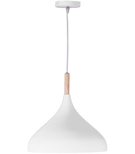 Eglo Suspension RONDO 1 - Lustre Design Boule Nickel Mat - Verre Opale Blanc - E27 60W Max - Ø30 Cm Élégant & Moderne