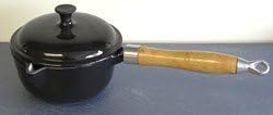 Cast Iron Enamelled Sauce Pan 16cm