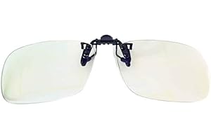 PIXEL KURA Pixel Lens CLIPS, anti-scintillement d'écran, réduction anti-éblouissement, pour confort visuel TV, PC et Gaming. Filtre anti lumière bleue et les UV. Testé par l'Université de Turin.