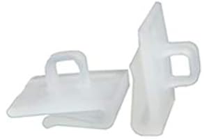 SHOP FITTING DIRECT BAZAAR Direct Bazaar , Suspended Ceiling Hangers, Clips, Clear Plastic Hook