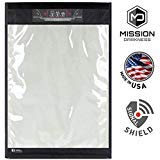 Mission Darkness Window Faraday Bag for Laptops - 5th Gen Shielding for Law Enforcement and Military